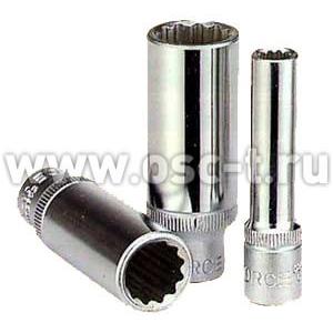 FORCE головка 1/2" длинная 8 мм 12-гранная (5497708) (арт: 5497708)