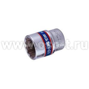 Головка KING TONY 1/2" короткая 8 мм 12-гр. (№433008м) (арт: 433008MR)