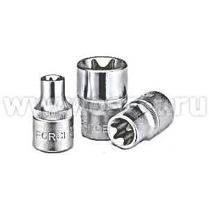 FORCE головка 1/4" E- 8 короткая (52608) (арт: 52608)