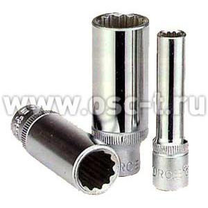 FORCE головка 1/4" длинная 7 мм 12-гр. (5295007) (арт: 5295007)