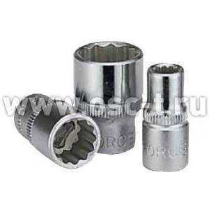 FORCE головка 1/4" короткая 4.5 мм 12-гр. (529045) (арт: 529045)