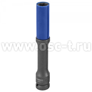 Головка 1/2" ударная JonnesWay 17 мм для литых дисков длинная S18AD4117/048852 (арт. 48852)