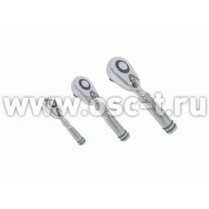 JONNESWAY Трещетка 1/2" с короткой метал. Ручк. 115мм 72шага (R0804Т)(арт: R0804Т)