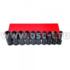 Набор головок ударных длинных 10 пр. FORCE 4107 1/2" (арт: 4107)