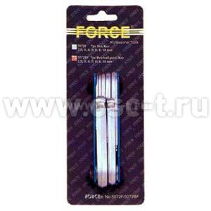 Набор шестигранников Force в ручке с шарниром (арт: 5072BF)