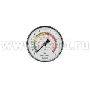 ASTURO Манометр для компрессора  12 Бар  50мм 1/4" 61304 резьба сзади(арт: AST_61304)