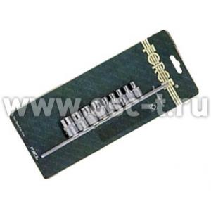 FORCE Набор головок Е-стандарта 3/8"+1/4" Е10-Е14 + Е4-Е8 F3092 (арт: 3092)