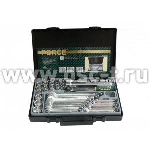 FORCE Набор головок и ключей в кейсе 1/2"+3/8" F4234B5161 (арт: 4234B5161) 