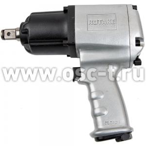 ROTAKI Пневмогайковерт 3/4" до 122кг/1220Нм RT-55-60 двойной ударный механизм(арт: RT-55-60)