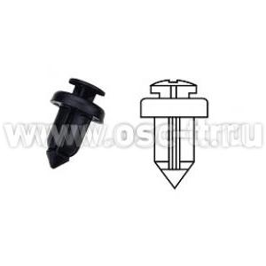 CHPOK IT (Trommelberg) Автомобильные пластиковые клипсы 15/9-11/POM (100шт.) (арт. E100021)